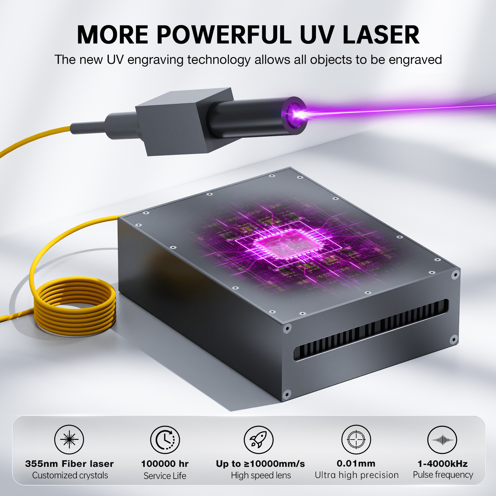DAJA UV Laser Marking Machine  - Industrial Laser Engraver For Wood reseña y precio