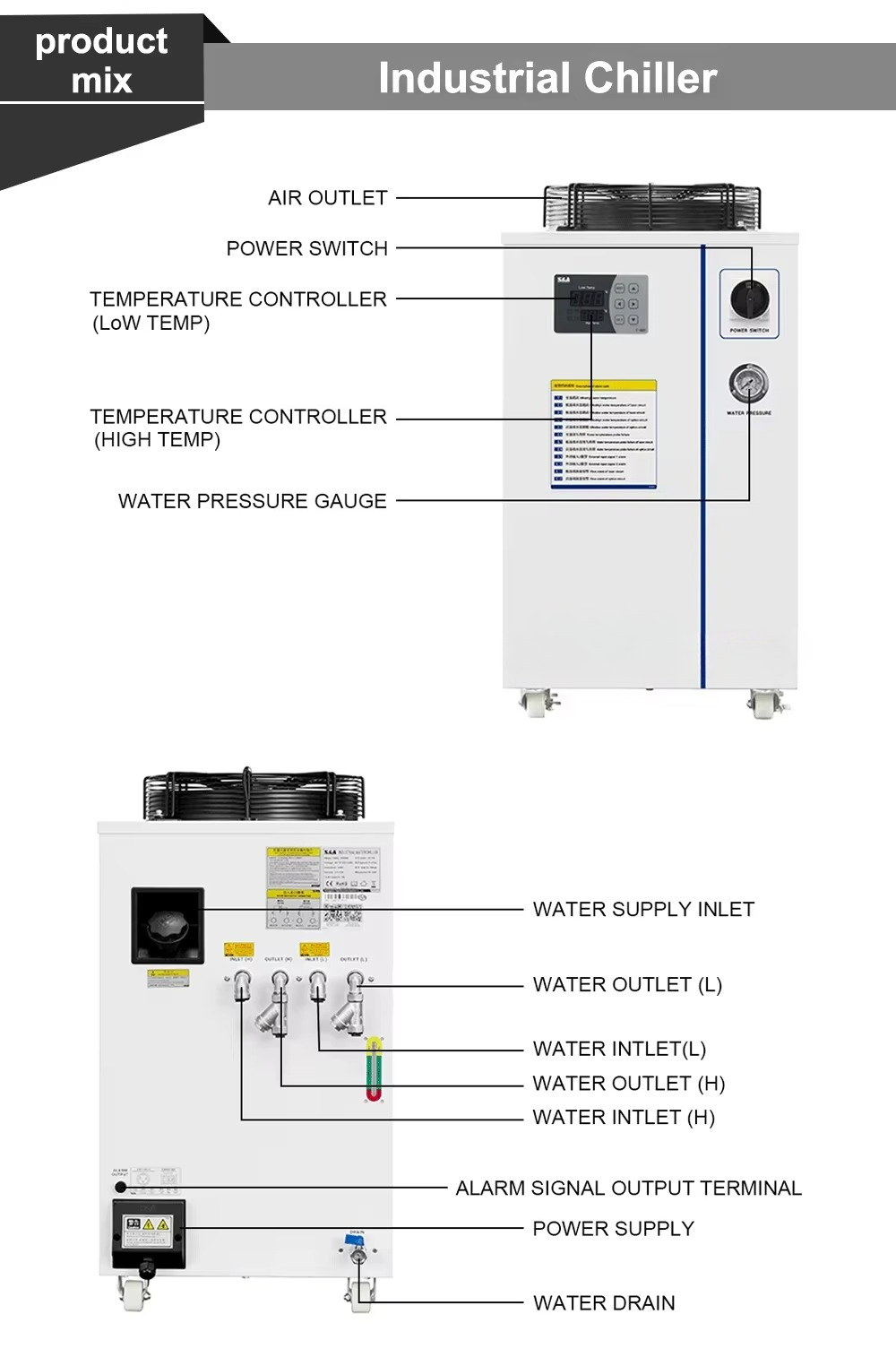 Air Water Chiller for Fiber La - Industrial Grade Laser Engraver reseña y precio