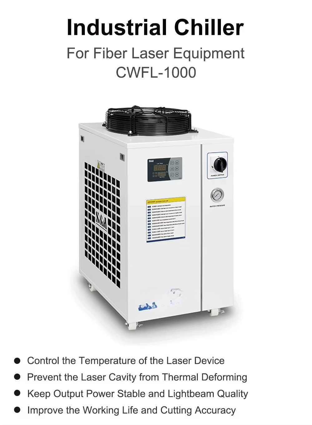 Air Water Chiller for Fiber La - Industrial Grade Laser Engraver reseña y precio
