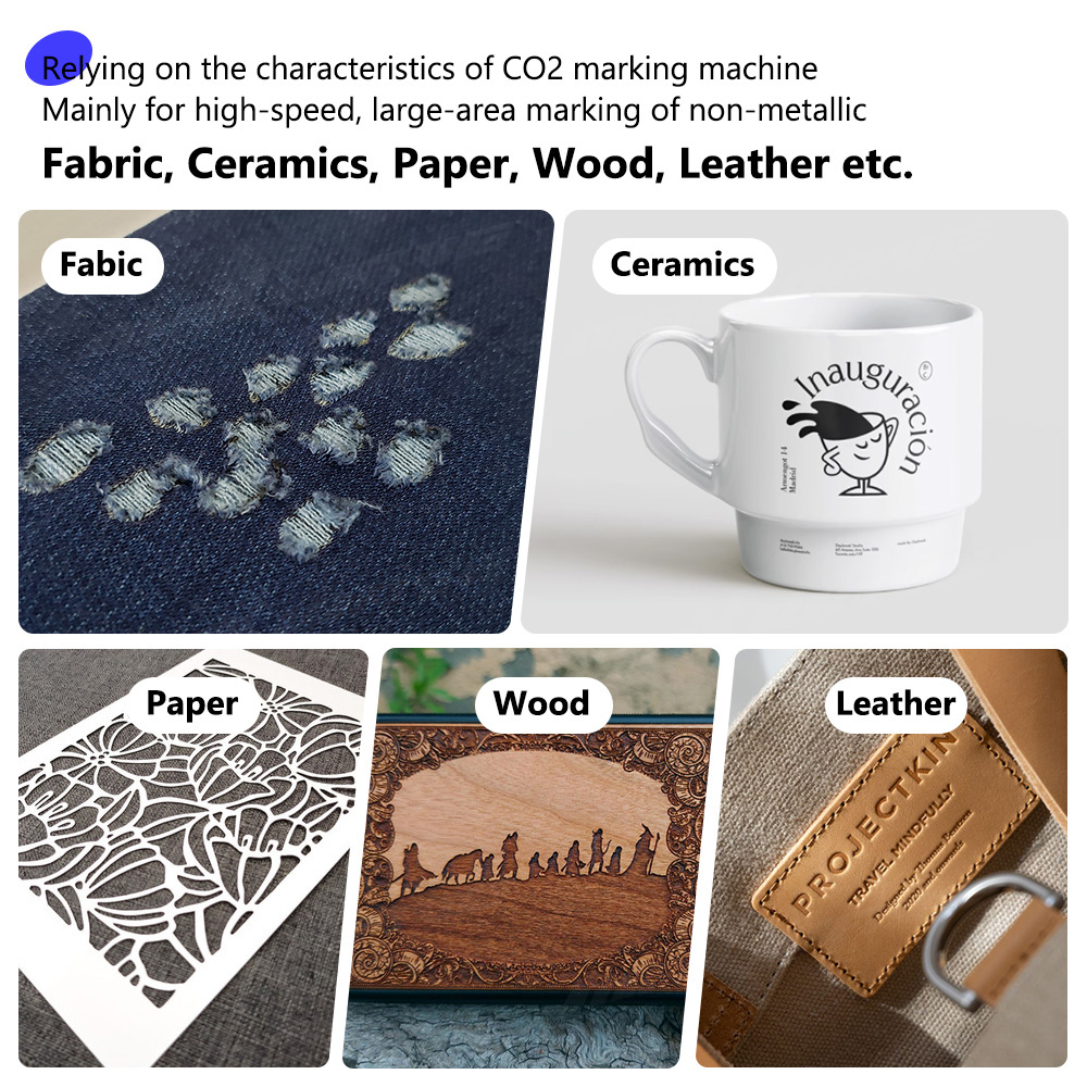 Versatile CO2 Flying Laser Mar - Industrial Laser Printing Machine reseña y precio