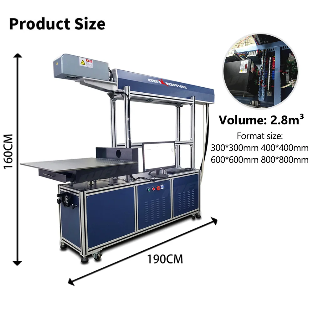 CO2 Laser Marking Machine Bott - Industrial Laser Printing Machine reseña y precio