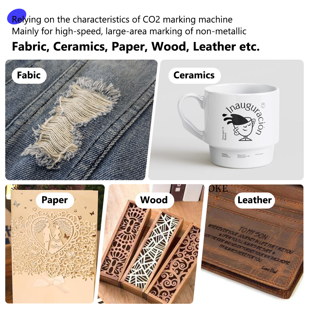 CO2 Laser Marking Machine Bott - Industrial Laser Printing Machine reseña y precio