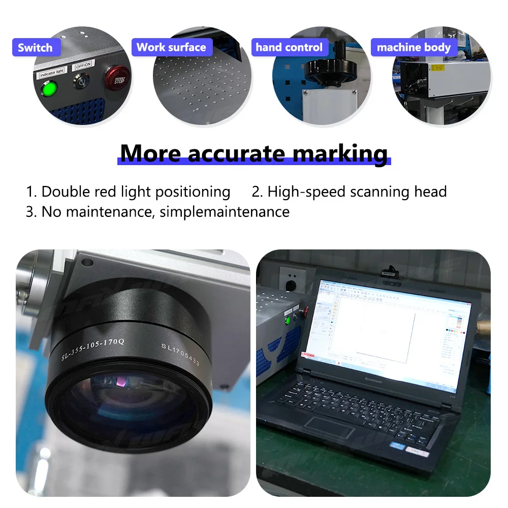 Fiber UV Laser Marking Printin - Industrial Laser Printing Machine reseña y precio
