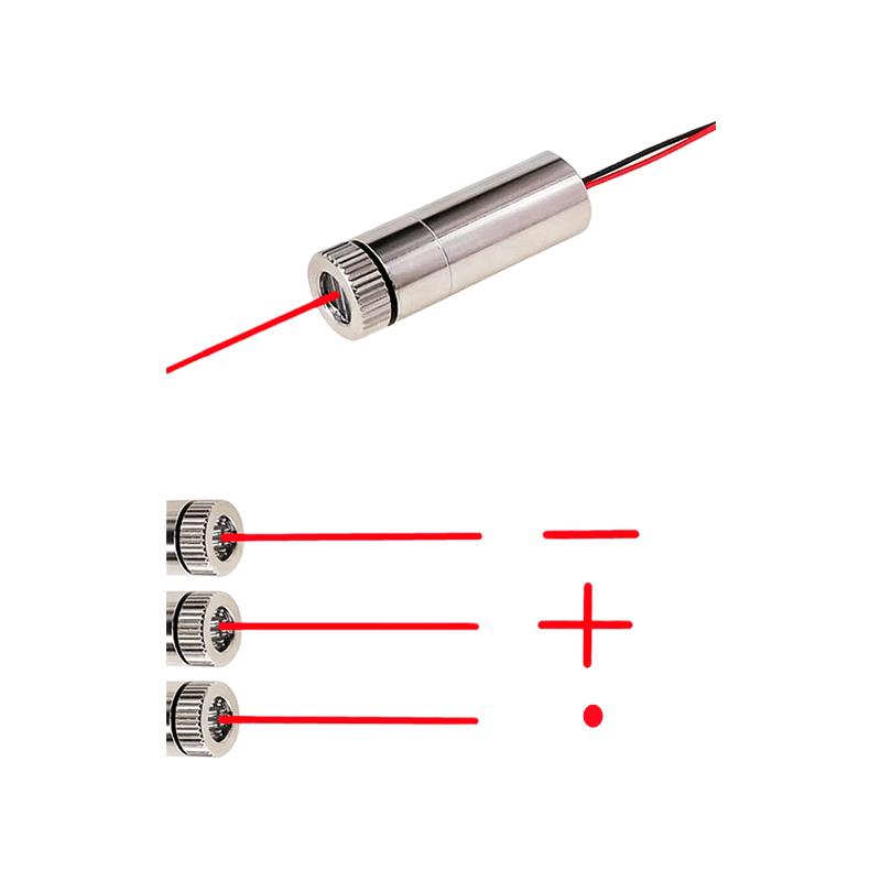 Red 635nm 1mW Laser Module Hea - Laser Focus Lens reseña y precio