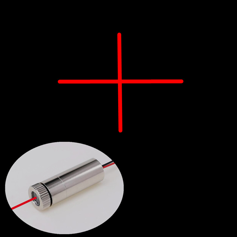 Red 635nm 1mW Laser Module Hea - Laser Focus Lens reseña y precio