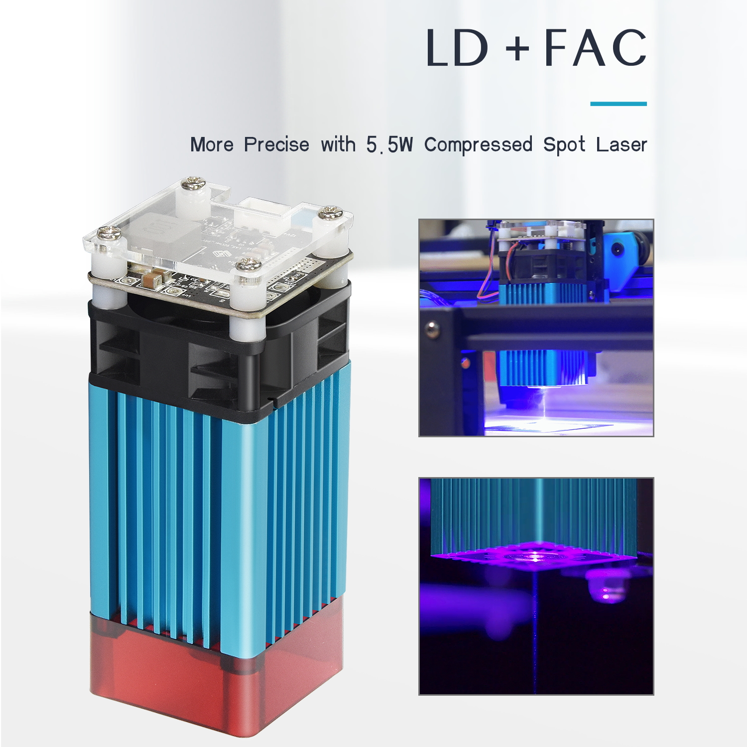 Twotrees 40W laser Module Lase - Industrial Laser Printing Machine reseña y precio