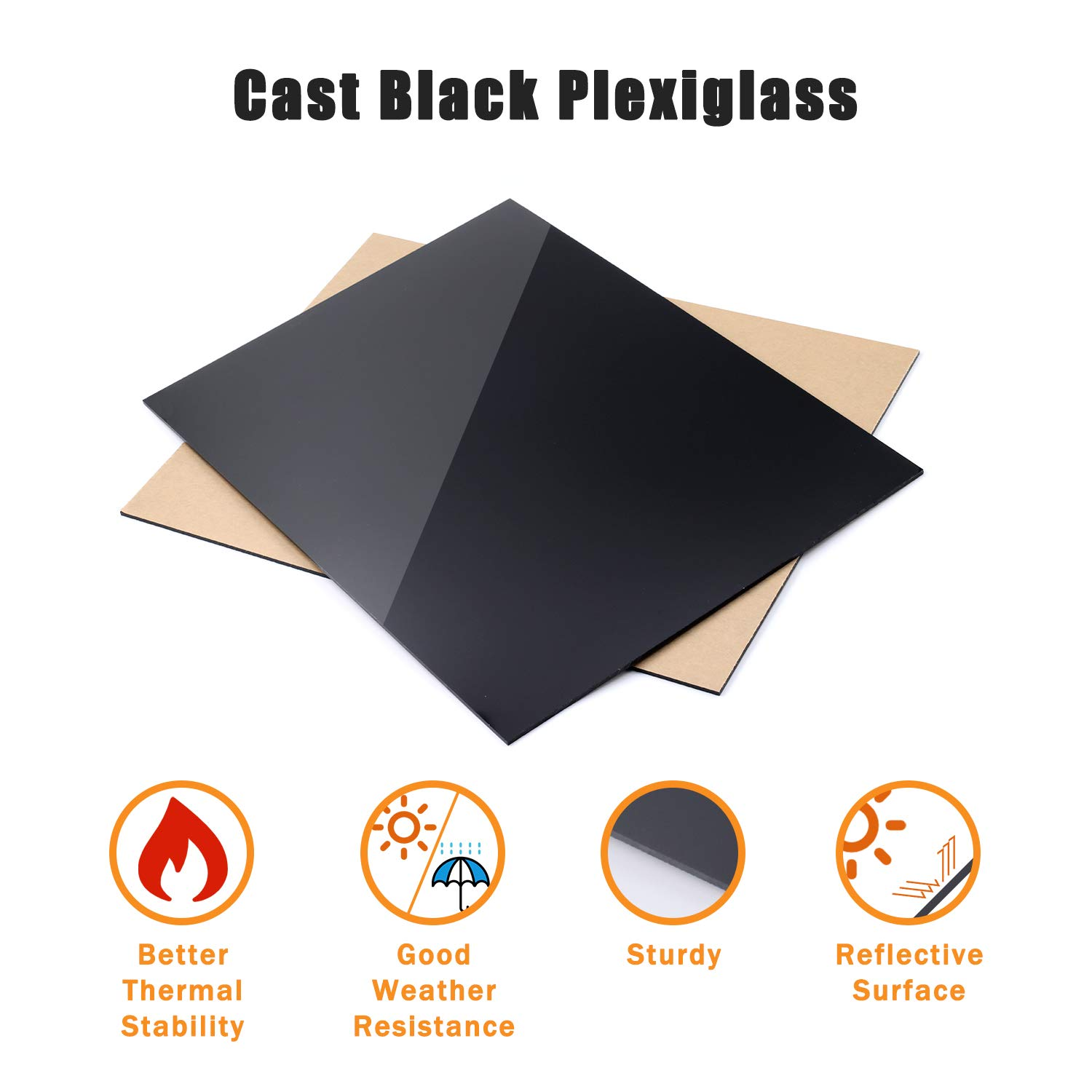 Acrylic Sheet Sheet Black Plex - Laser Engraving Software reseña y precio