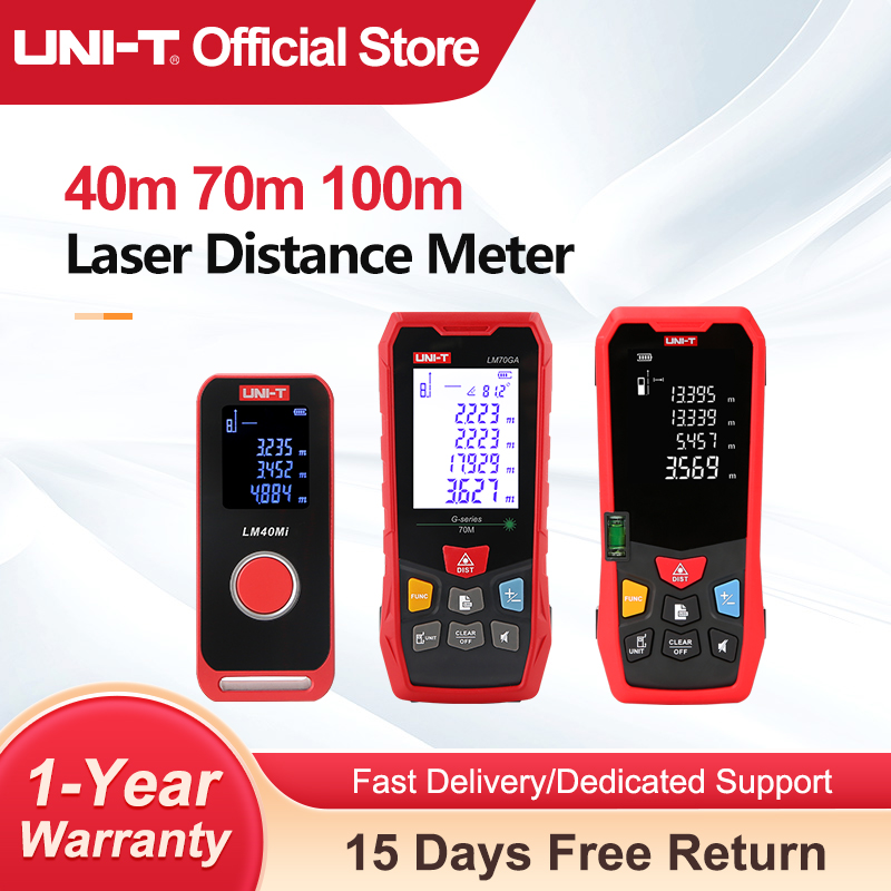 UNI-T Laser Rangefinder 40m 60 - Industrial Laser Training reseña y precio