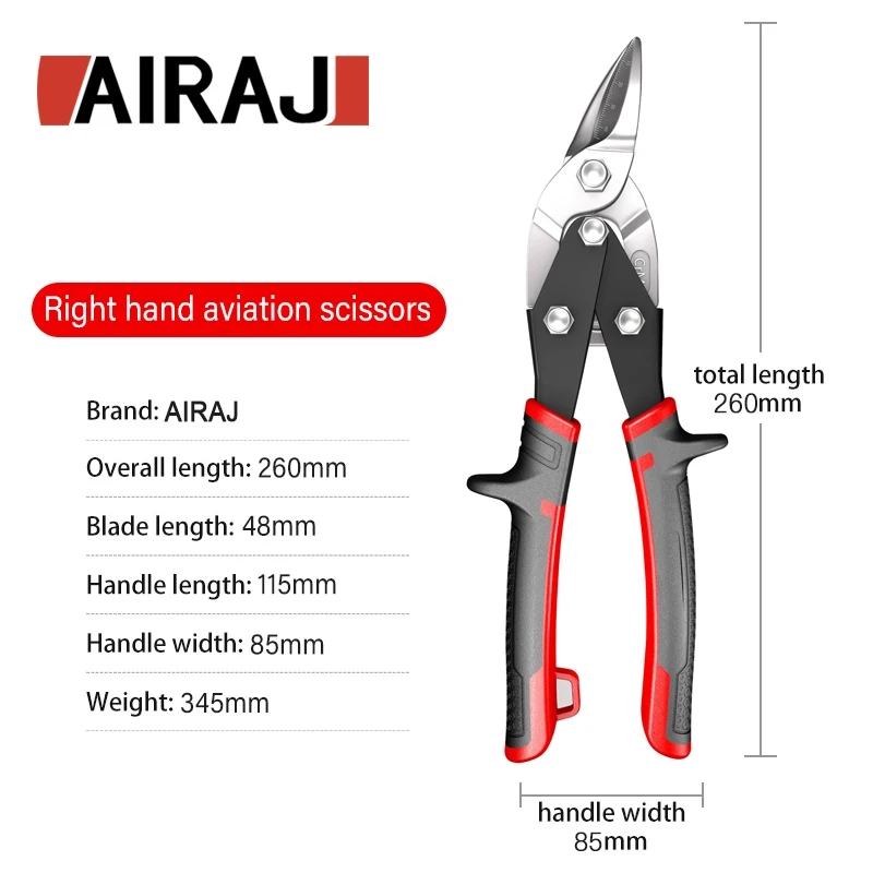 AIRAJ  Aviation Scissor Tin Sn - Industrial Laser Engraver For Metal reseña y precio