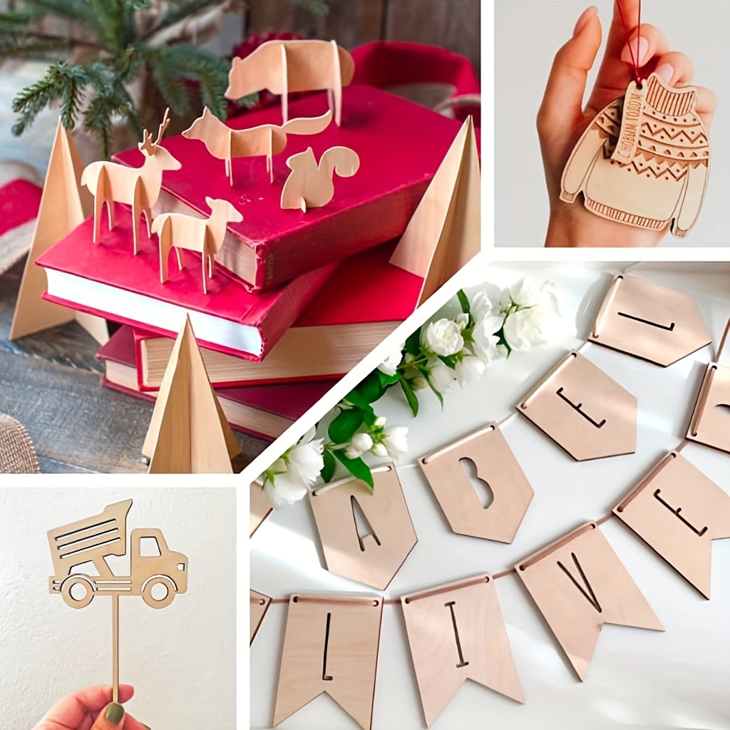 4/8/12/24/48 Craft Wood Board  - Laser Engraving Software reseña y precio