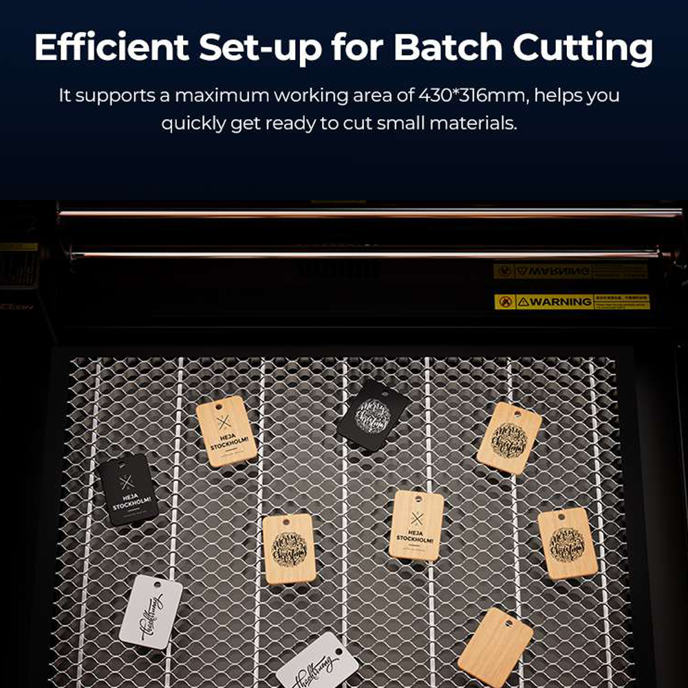 Creality Laser Cutting Honeyco - Laser Engraving Software reseña y precio