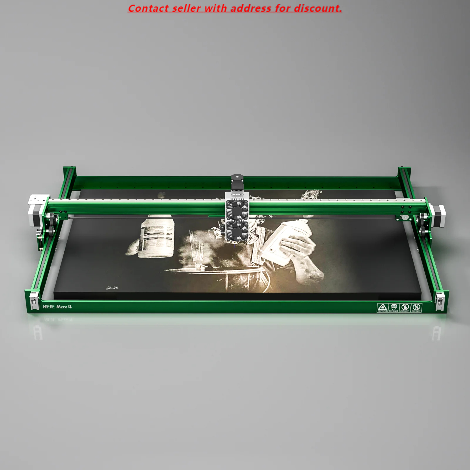 NEJE Max 4 E80 High Power Lase - Industrial Laser Engraver For Wood reseña y precio
